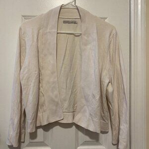 Cream Cardigan, Old Navy, Size XL